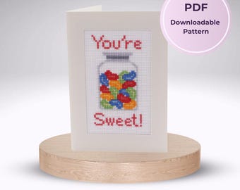 You're Sweet - Downloadable PDF Cross Stitch Pattern