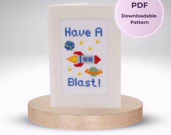 Have A Blast - Downloadable PDF Cross Stitch Pattern