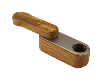 Fisherman's Friend- Compact Folding Wooden Travel Pipe
