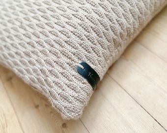 CROCHET PATTERN |  Pillow case Pillow Cover Pillowcase Sofa Cushion Modern Nordic Crochet | Textured Modern Crochet Pillow