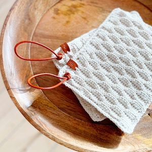 CROCHET PATTERN | Potholder Potholders Hot Pad Modern Crochet | Extra Thick Potholders Crochet Pattern In Textured Stitch