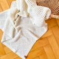 CROCHET PATTERN |  Crochet Baby Blanket Throw Afghan Babyblanket Nursery Babythrow Blankets | Baby Summer Blanket Crochet Pattern product logo