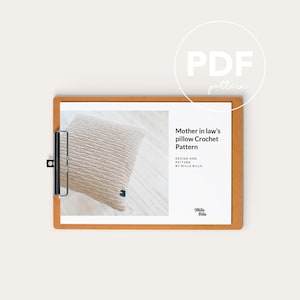 CROCHET PATTERN | Pillow Case Pillow Cover Pillowcase Sofa Cushion