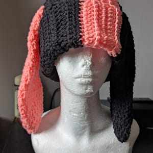 crochet bunny ear hat