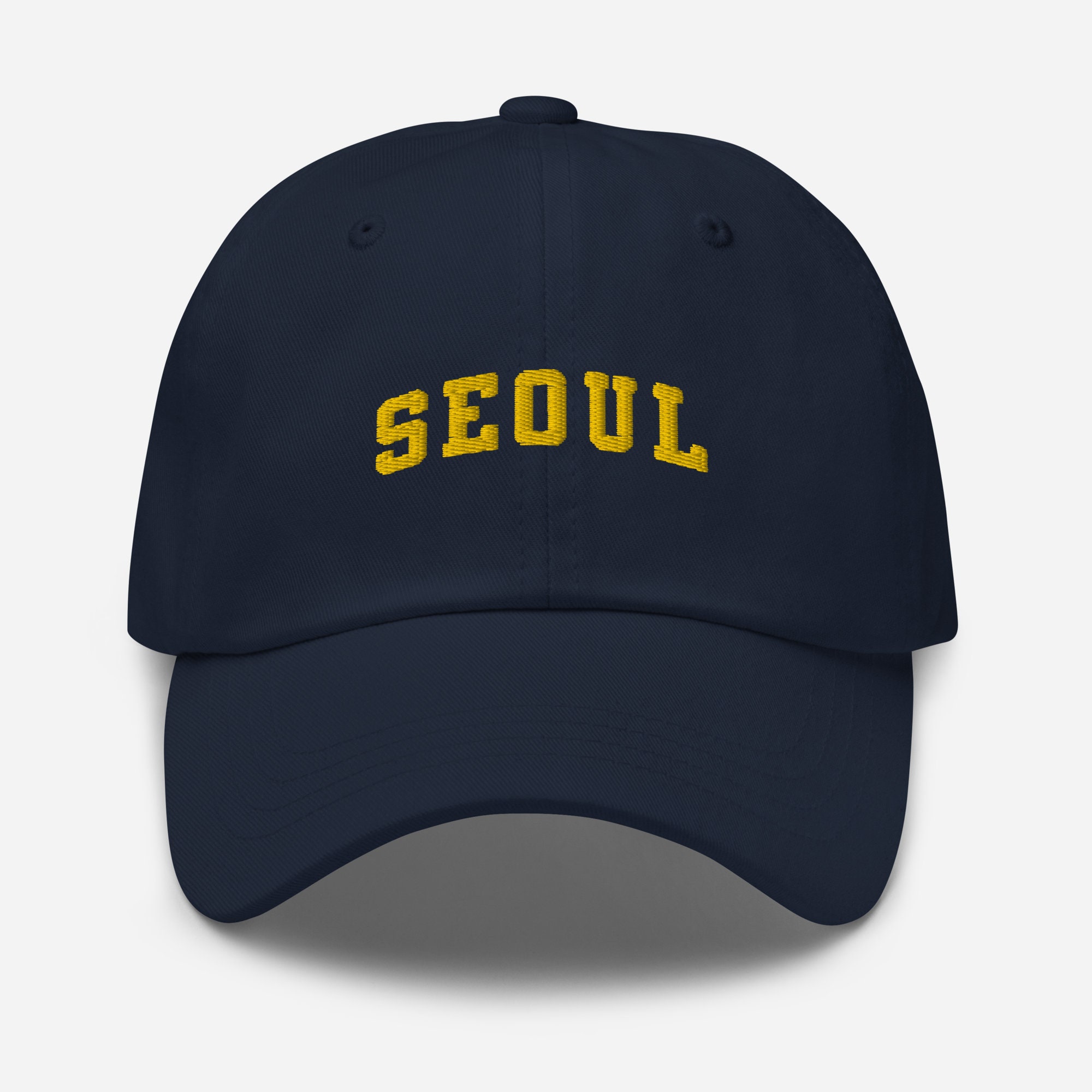 Seoul Baseball Cap, Seoul Lover Gift, Collegiate Style Seoul
