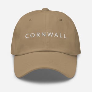 Cornwall Hat, Gift For Cornwall Lover, Cornwall  England Gifts, Cornwall County Cap, Baseball Cap, Cornwall Vacation Hats, Holiday Caps