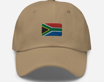 Zuid-Afrikaanse pet, Zuid-Afrikaanse honkbalhoed, Pride Gift, SA-vlaghoeden, petten Kaapstad, Johannesburg-hoed, Afrika-souvenir, hoed sportvader