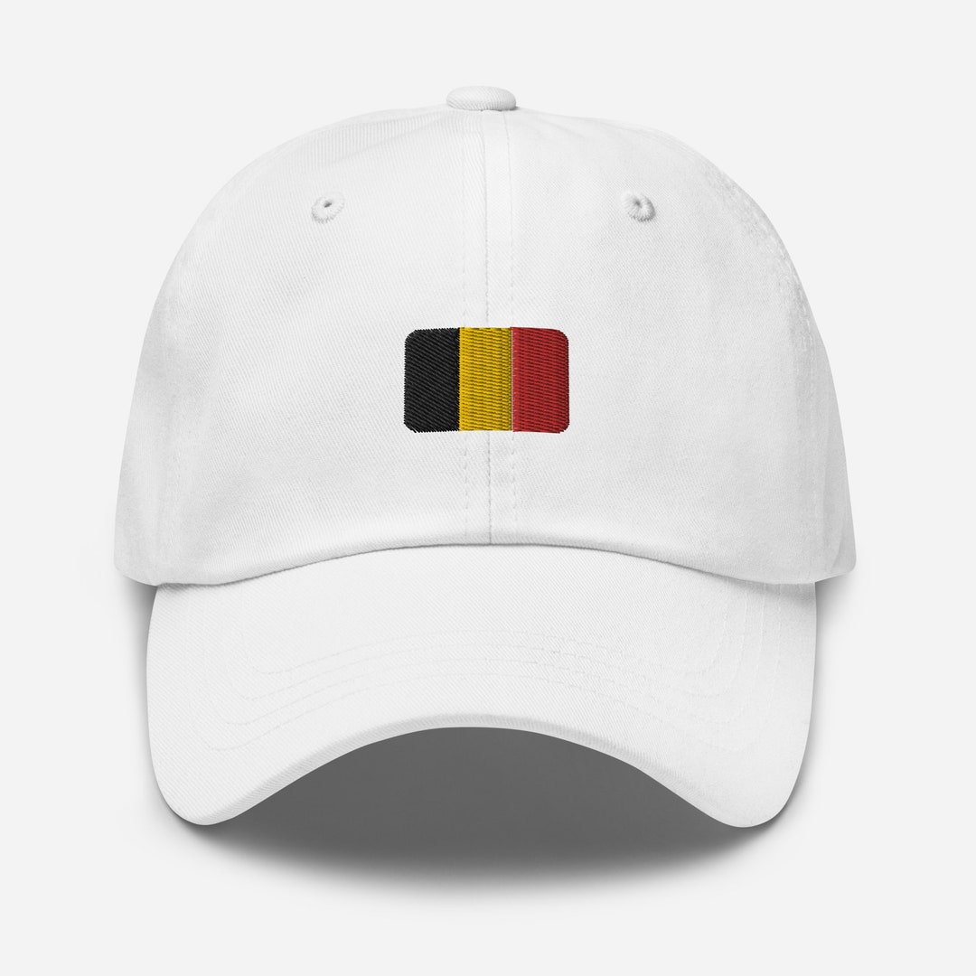 Belgian Flag Cap, Belgium Baseball Hat, Pride Gift, Brussels Hats ...