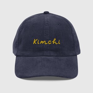 Sombrero de Kimchi, Regalo de Kimchi, Sombrero de Kimchee, Sombrero Foodie, Gorra divertida amante del Kimchi, Gorra Gimchi, Gorra mínima, Sombrero de cocina coreana, Regalos de Kimchi