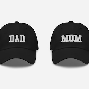 Dad Hat Pregnancy, Dad Pregnancy Announcement Hat, Mom and Dad Hats, Baby Announcement Hat, Couples Matching Hats, Pregnancy Reveal Hat