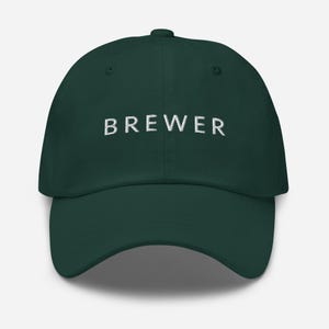 Brewer Hat, Beer Brewer Cap, Craft Beer, IPA hat, Beer Gift For Dad, Beer Lover, Home Brewing Hat, Home Brewer Cap, Home Brew, Brewery Cap