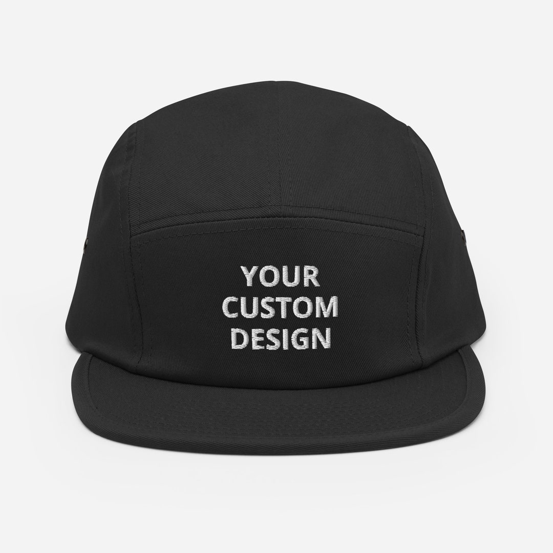 Custom 5 Panel Hat, Custom 5 Panel Cap, Custom Five Panel Hat, 5 Panel
