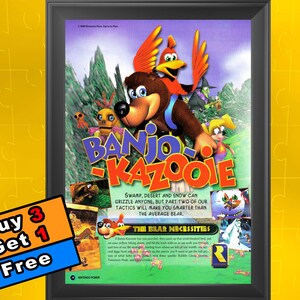 Play Nintendo 64 Banjo Kazooie 3D World Online in your browser