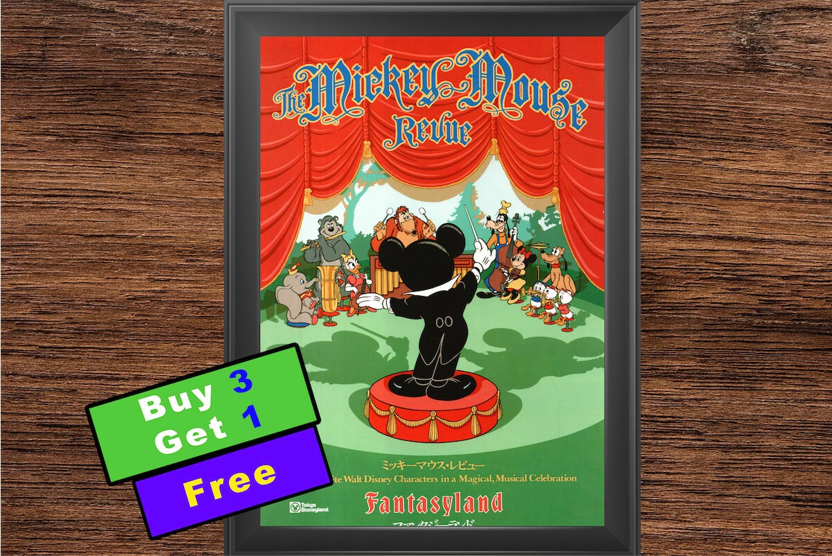Mickey Mouse Revue Etsy 日本