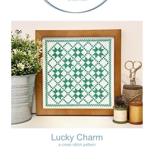 Lucky Charm PDF cross stitch pattern PDF - Instant Download