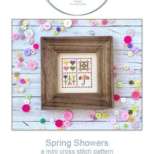 PDF Spring Showers Mini PDF Instant Download image 1