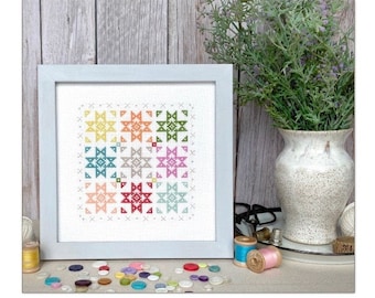 PDF - Shine Mini Cross Stitch - PDF Instant Download