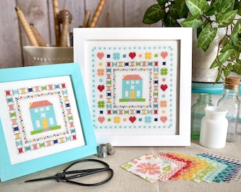 PDF - Quilter's Cottage - Point de croix - À vous ravir - Téléchargement instantané au format PDF