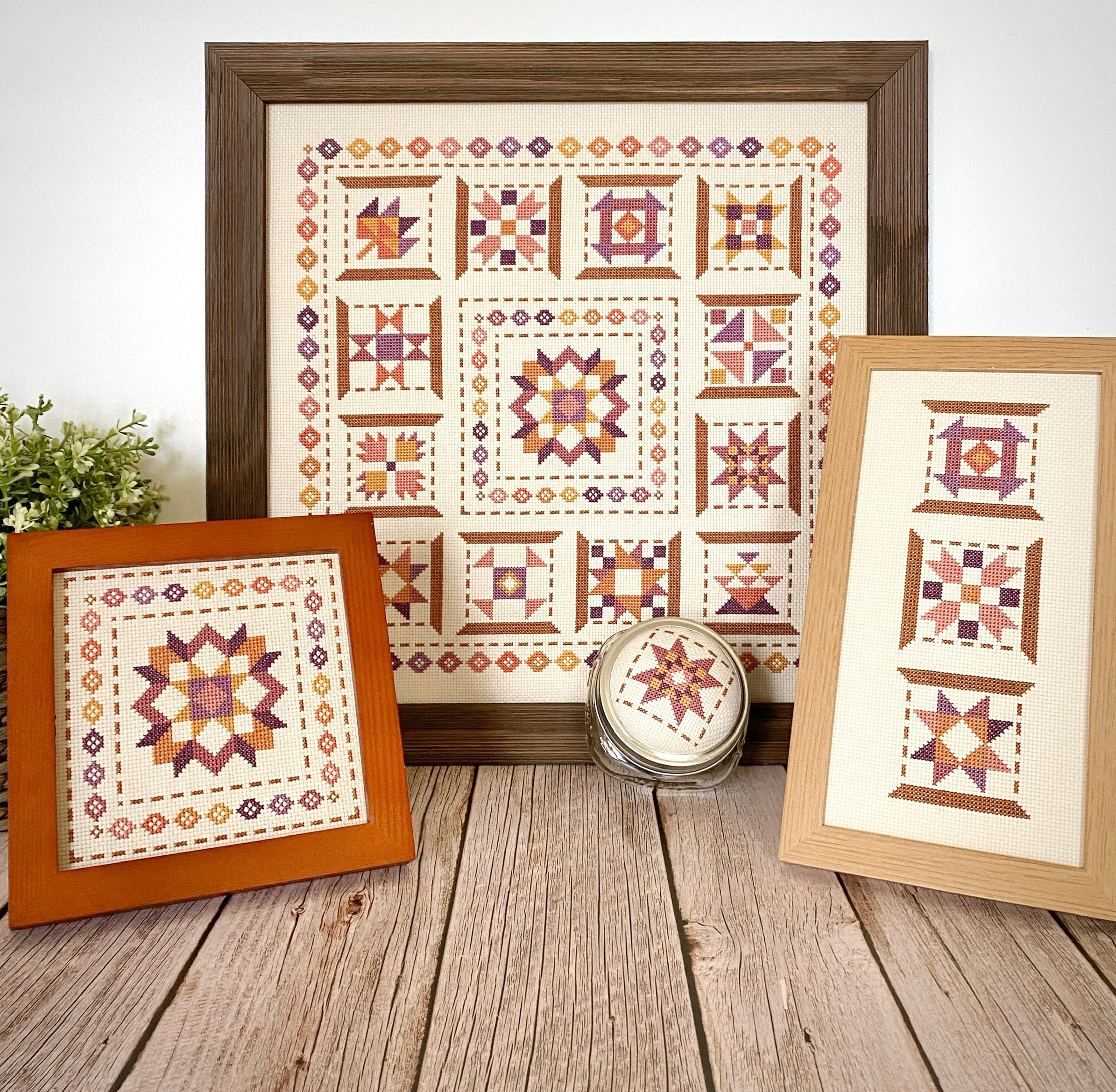 PDF Autumn Sunrise Cross Stitch Pattern PDF Instant Download - Etsy