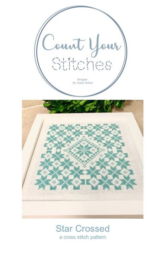 Star Crossed PDF Cross Stitch Pattern PDF Instant Download - Etsy