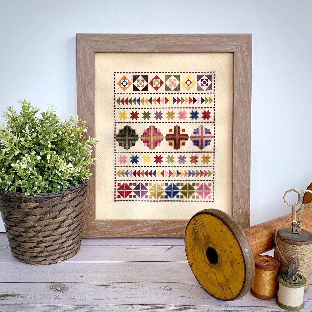 Paper - Garden Rows - Paper Pattern - Etsy