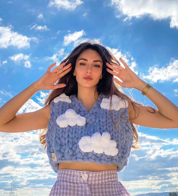Fluffy cloud sweater cheap