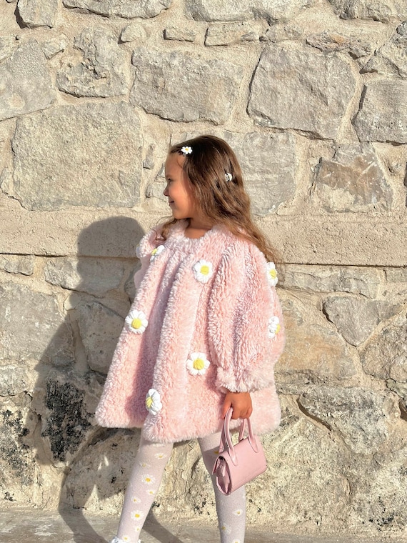 Pink plush dress hotsell