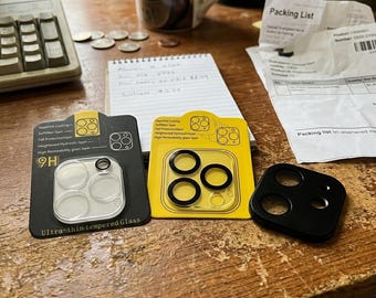 iPhone Rückkamera Objektivabdeckung Flexible gehärtete Glas-Schutzfolie iPhone 11, 12, 13, 14, 15, Plus, Pro, Pro Max, Mini