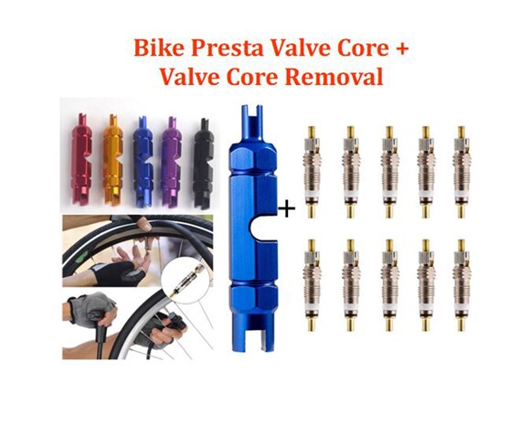 Kit 4 In 1 Per Rimozione Nucleo Valvola Pneumatico, Strumento In Acciaio Inox Per Auto, Moto, Bici, Riparazione E Installazione Valvole, Accessorio Cassetta Attrezzi