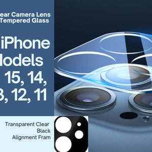 iPhone-achteruitrijcameralenshoes flexibele beschermfolie van gehard glas voor iPhone 15, 14, 13, 12, 11, Pro, Pro Max, Mini, Plus