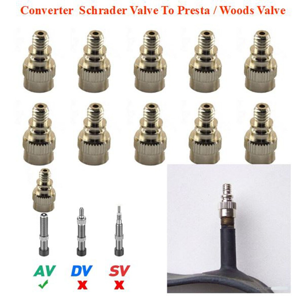TUBE VALVE ADAPTATEURS or Accessoire Gonflable Convertisseur Bicyclette EUR 7,26 - FR