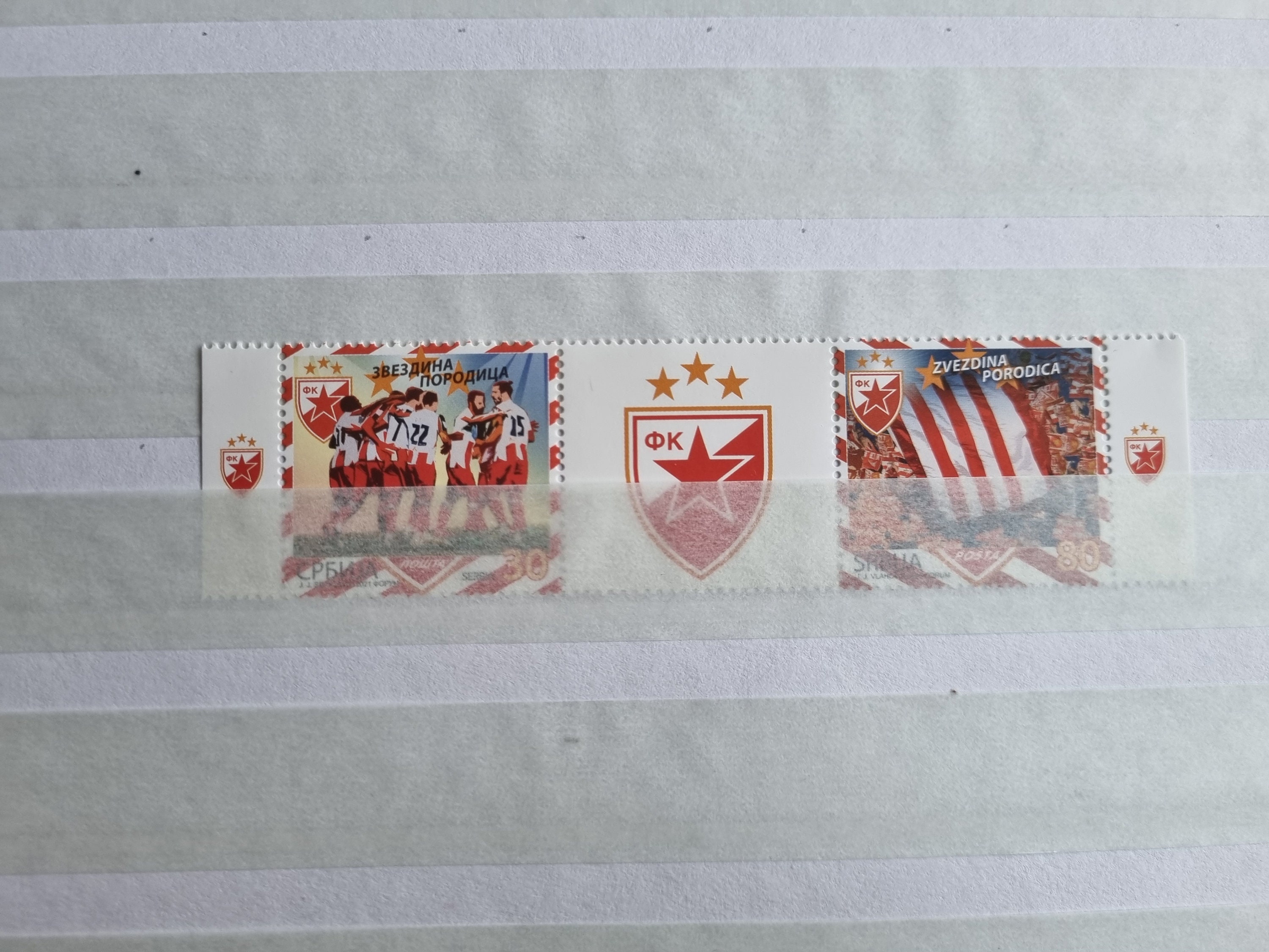 Crvena Zvezda - Red Star Postcard for Sale by VRedBaller