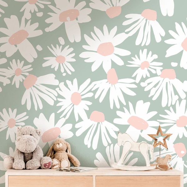 Childrens Wallpaper Etsy