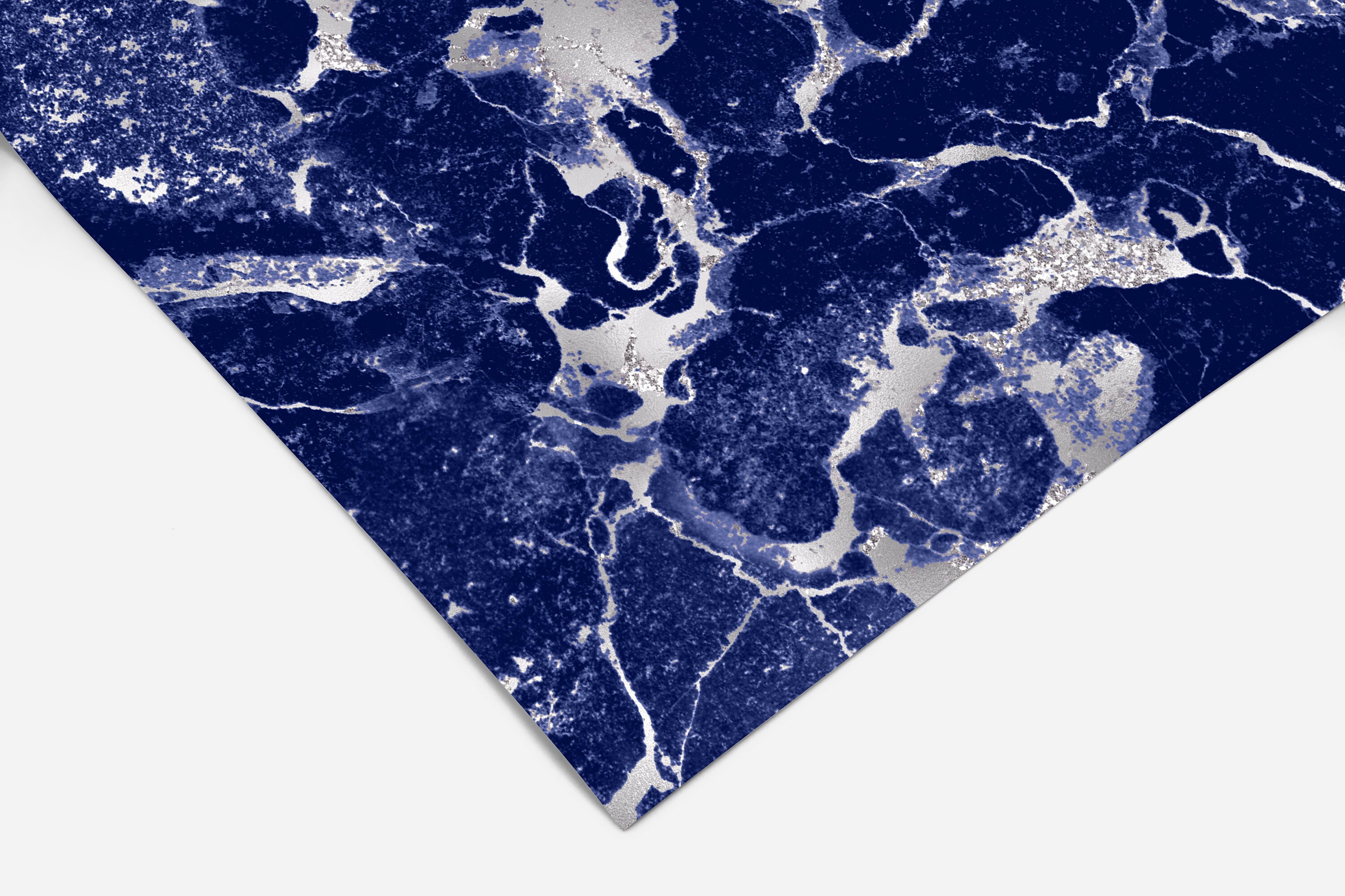 Navy Marble Contact Paper Peel and Stick Wallpaper Etsy