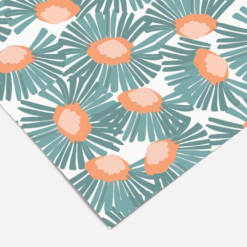 Dark Floral Leaf Contact Paper Peel and Stick Wallpaper Etsy