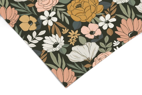 Floral Drawer Liner Paper, Floral Shelf Liner