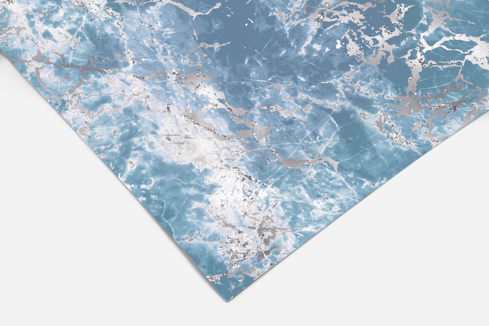 Blue Marble Contact Paper Peel and Stick Wallpaper Etsy