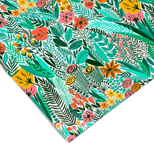 Colorful Wildflower Contact Paper Peel and Stick Wallpaper Etsy