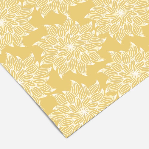 Golden Yellow Rose Contact Paper Peel and Stick Wallpaper Etsy