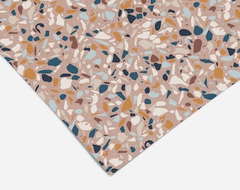 Terrazzo Contact Paper | Peel And Stick Wallpaper | Removable Wallpaper | Shelf Liner | Drawer Liner | Peel and Stick Paper 108