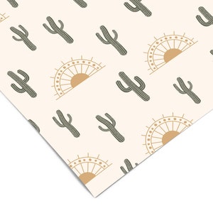 Desert Gold Cactus Contact Paper | Peel And Stick Wallpaper | Removable  Wallpaper | Shelf Liner | Drawer Liner | Peel and Stick Paper 339