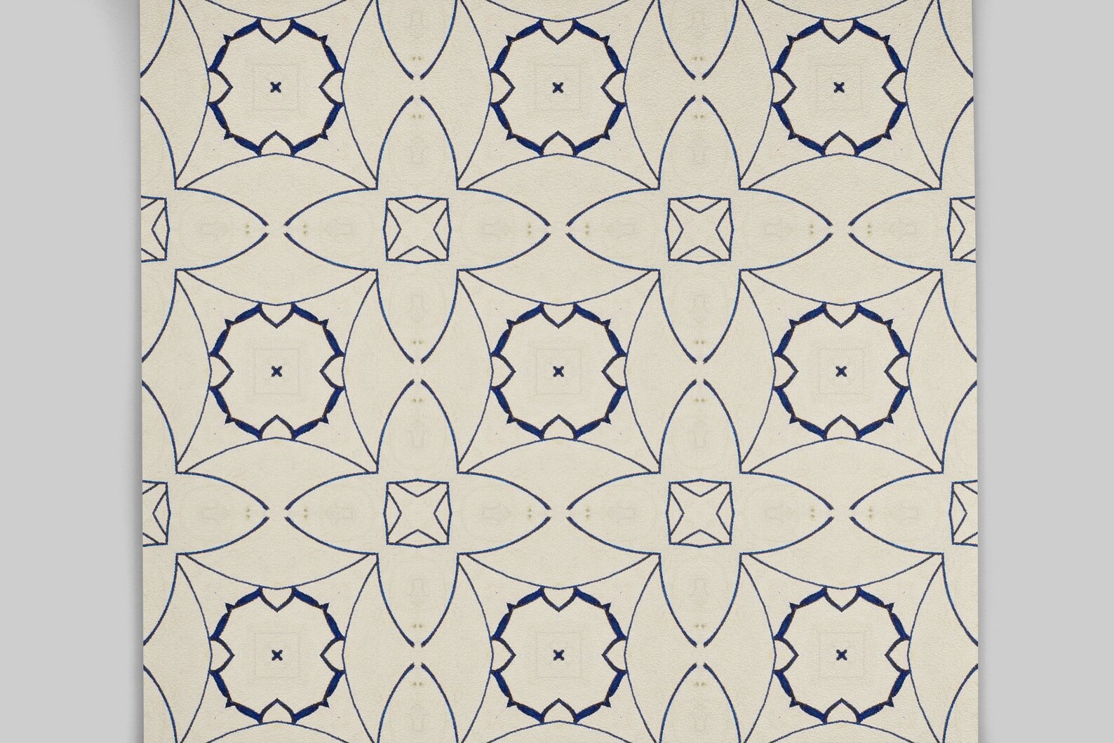 Vintage Cream Navy Wallpaper Wallpaper Peel and Stick | Etsy Canada