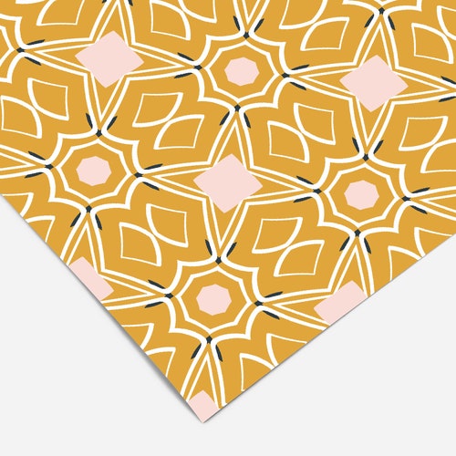 Geometric Forest Contact Paper Peel and Stick Wallpaper Etsy