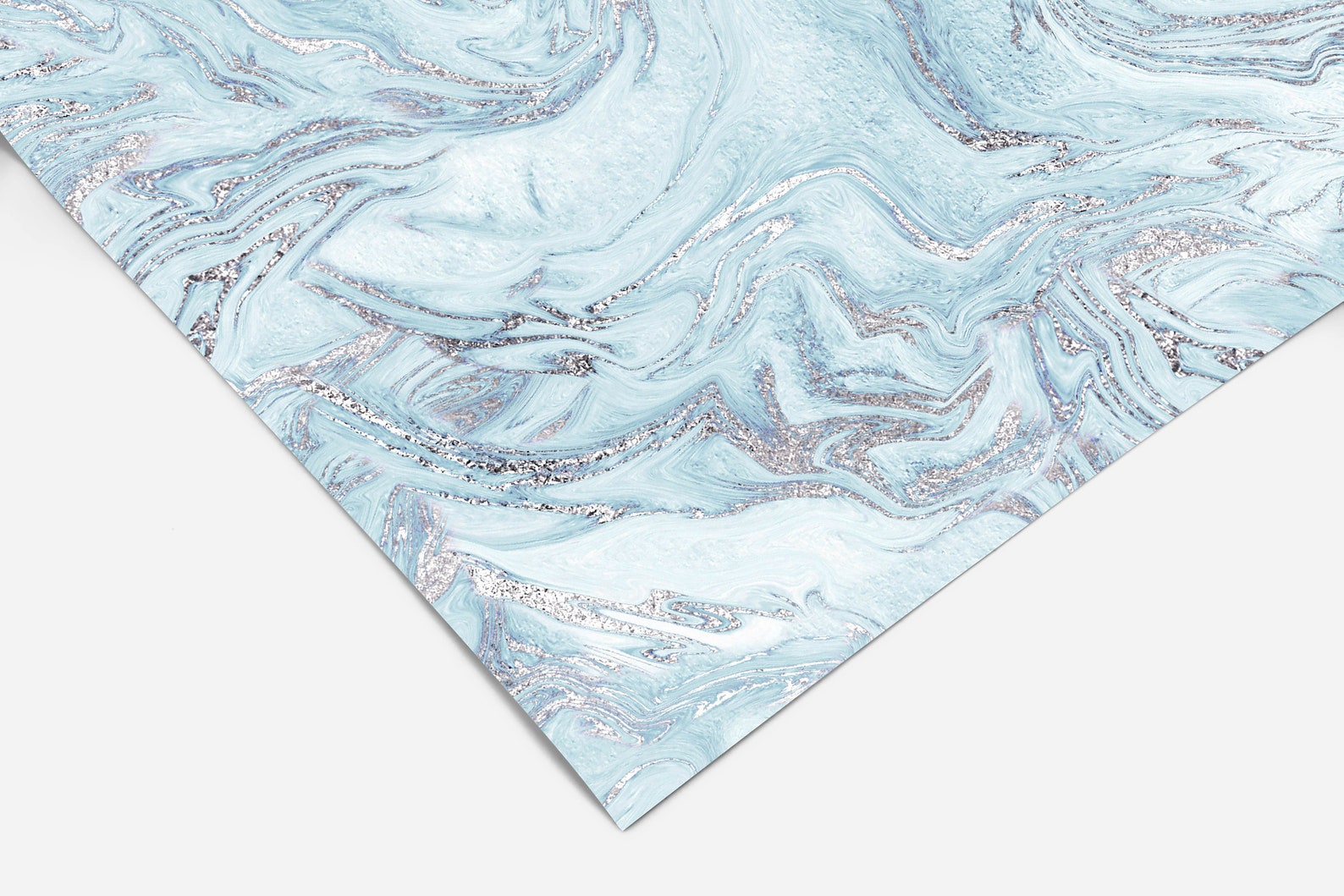 Blue Marble Contact Paper Peel And Stick Wallpaper Etsy