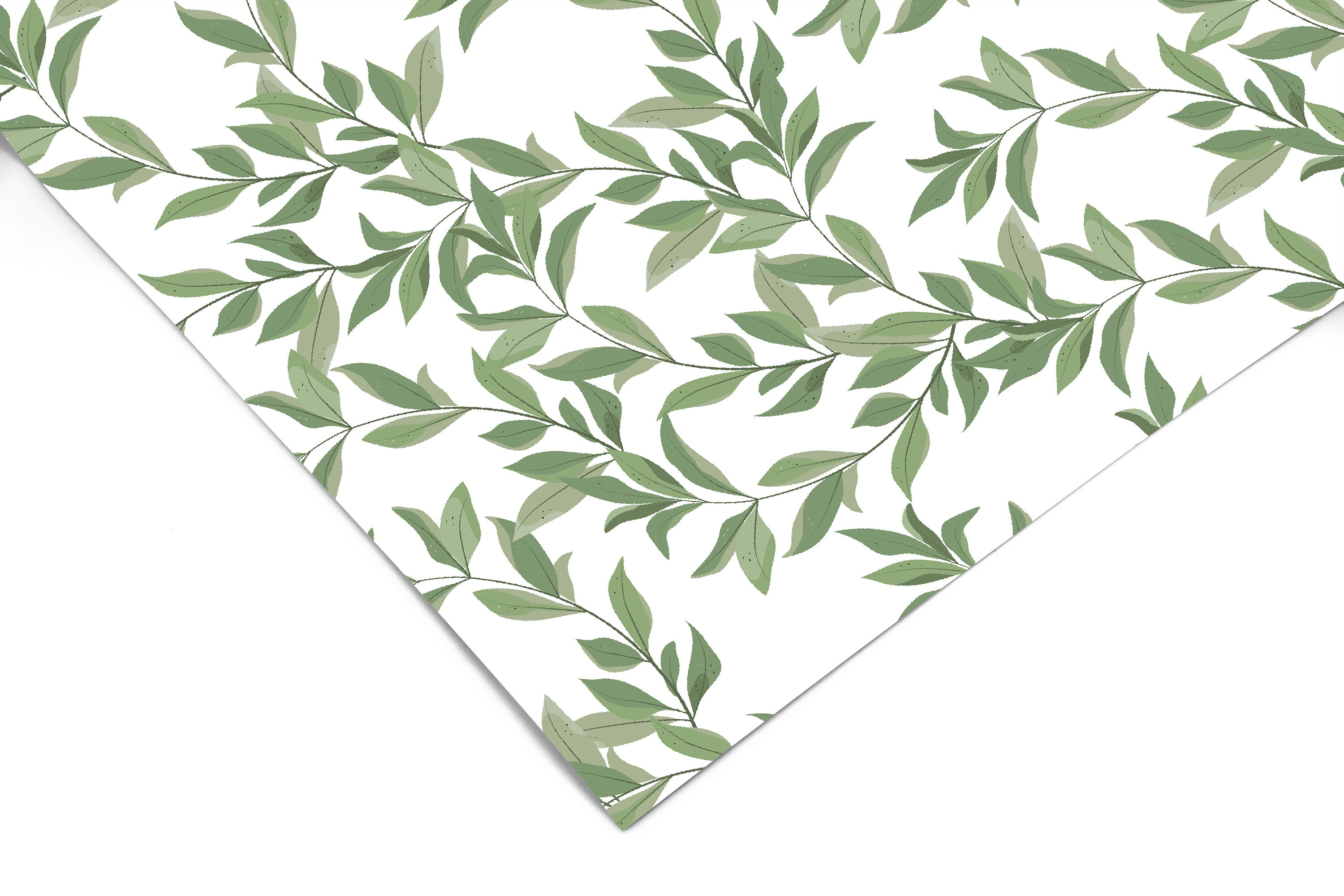 Green Foliage Floral Contact Paper Peel and Stick Wallpaper Etsy