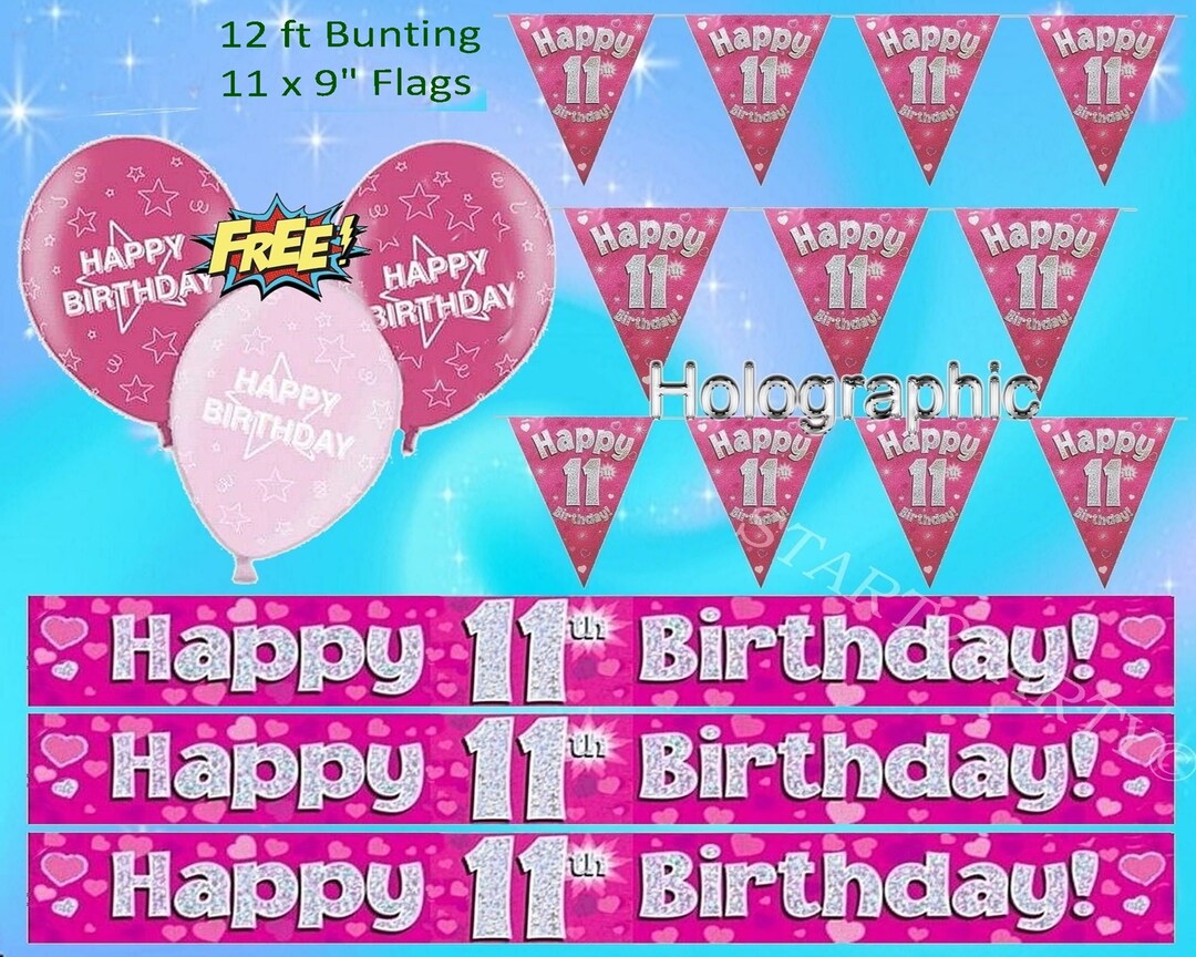 5th Birthday Inflated Helium Balloons Delivered in a Box by a Real High