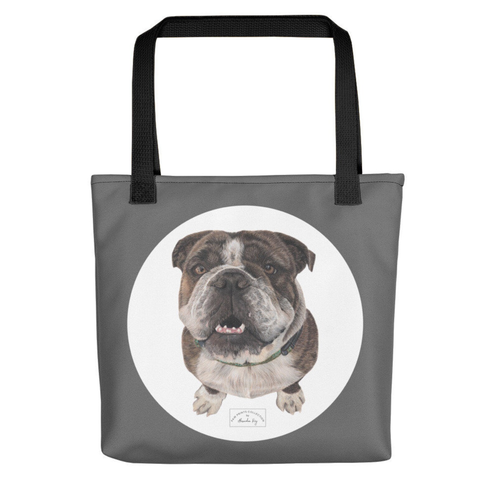 Bulldog Tote bag English Bulldog Tote Bulldog lover gift Etsy