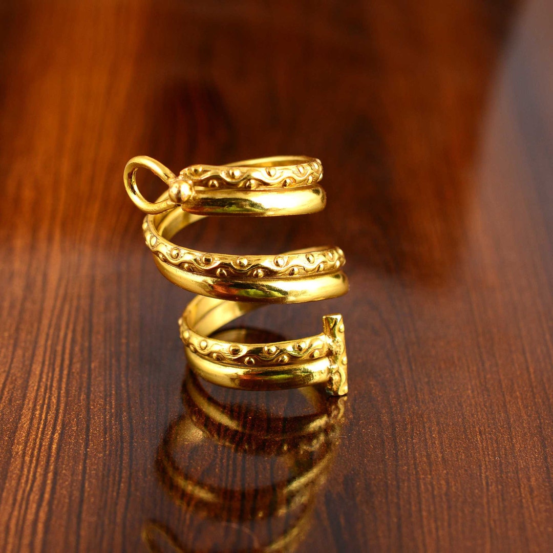 Gold Trigger Finger Rings, Arthritis Rings, EDS Finger Splint Rings ...