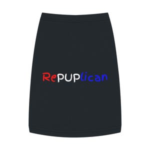 Repuplican - Pet Tank Top , Republican, Red White And Blue, Political Shirts For Dogs, Politics, Funny Dog Shirt, Republican Shirt, Trump