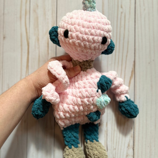 Crocheted Robot Lovey